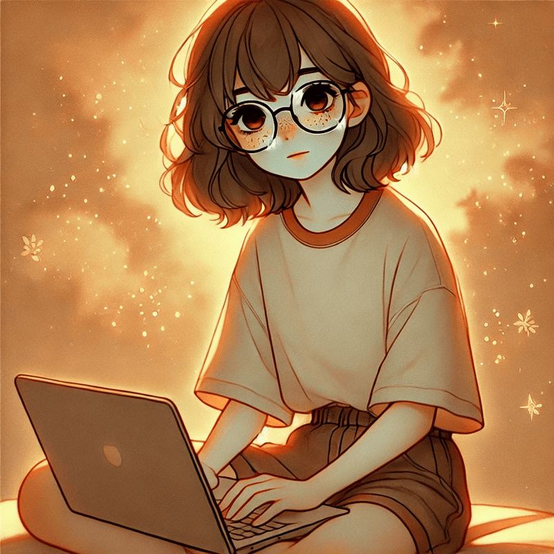 一个更聪明的女孩分享她的想法