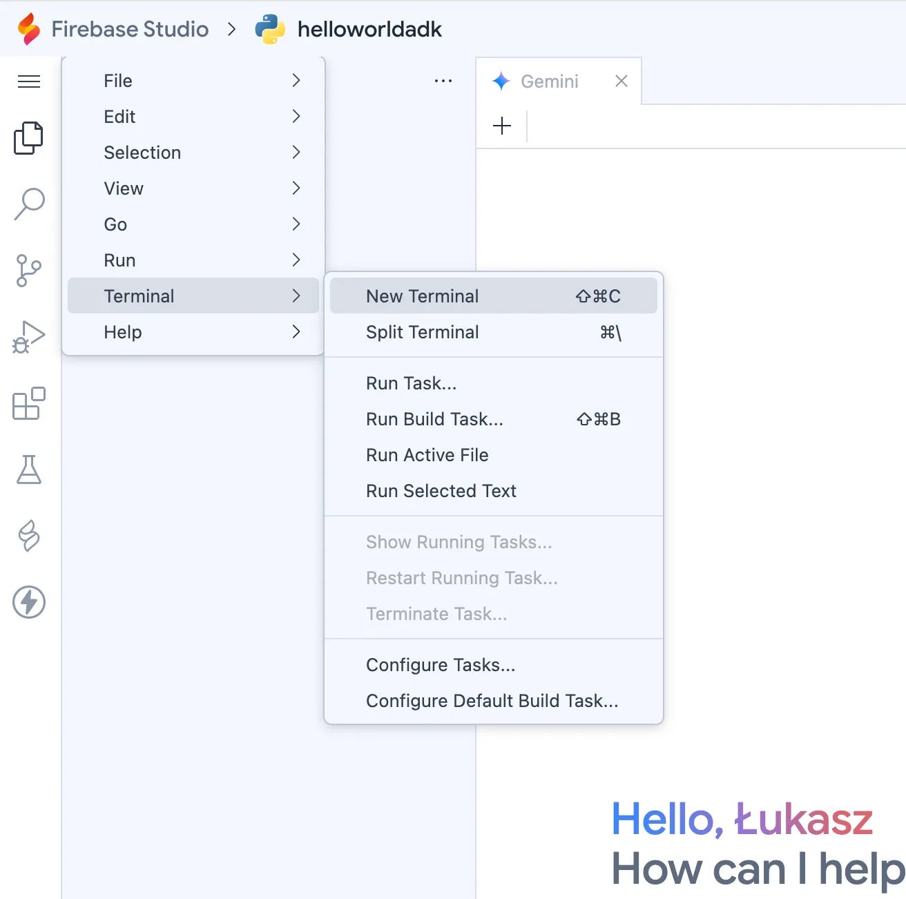 FirebaseStudio搭配GoogleAgent开发工具包(ADK)——轻松构建多AI应用的网络IDE教程_