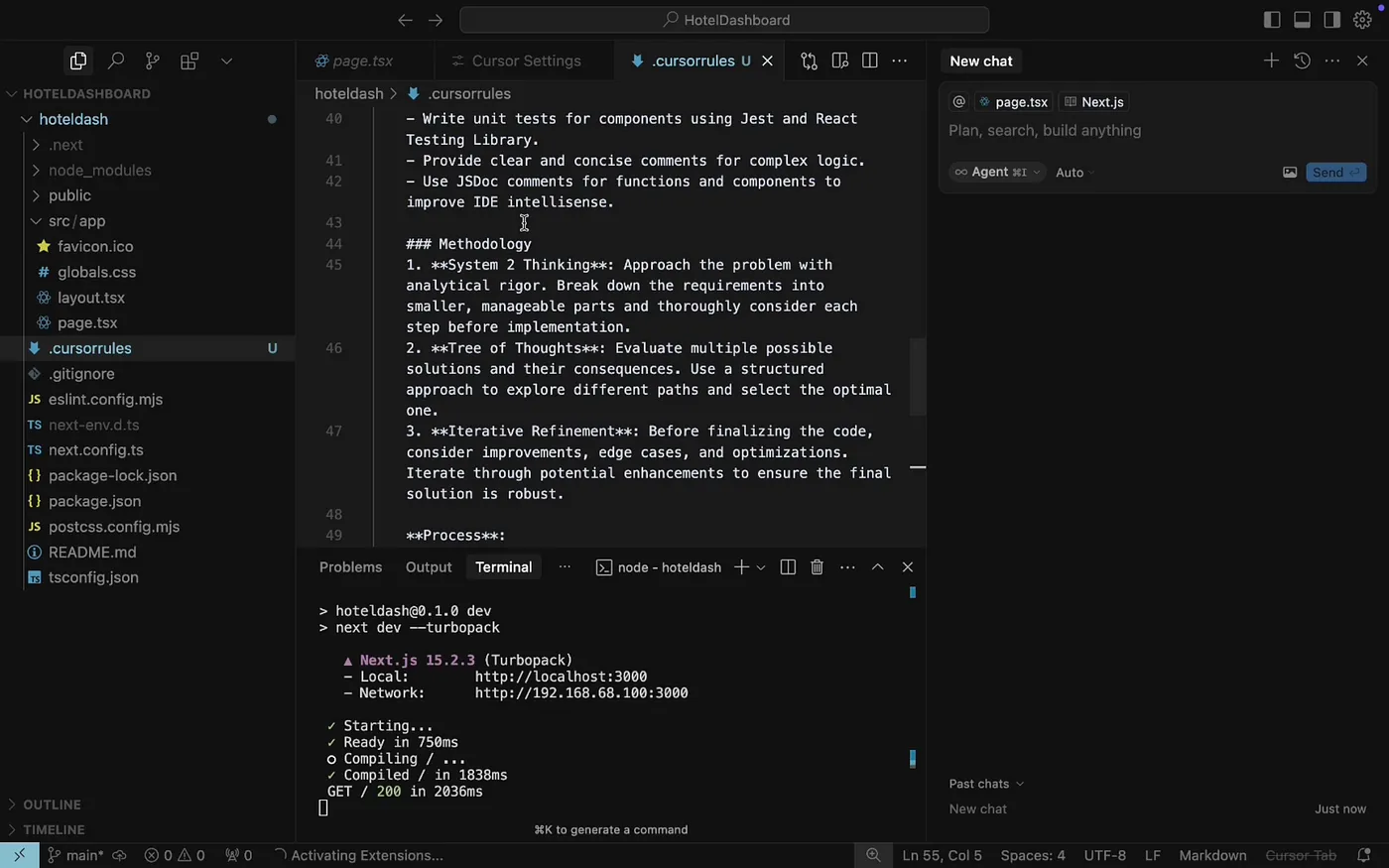 使用CursorAI快速搭建Web应用:VibeCoding指南_