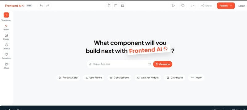 Webcrumbs 前端AI