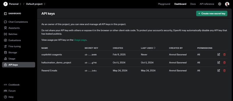 AI代理小白入门:30分钟搞定你的第一个智能助手!_ OpenAI,API密钥