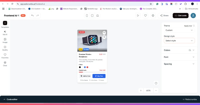 Webcrumbs 前端智能