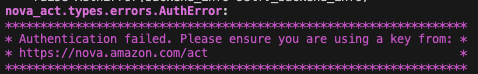 VSCode身份验证错误信息