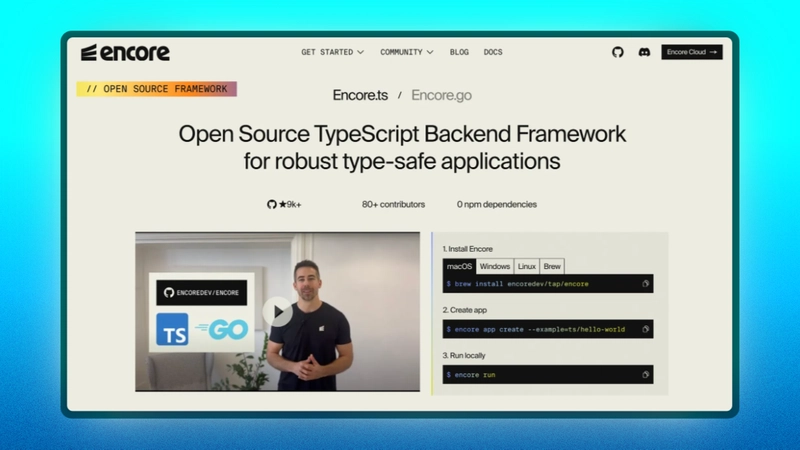2025年无服务器和云原生开发者必备终极工具栈⚡️_ Encore
