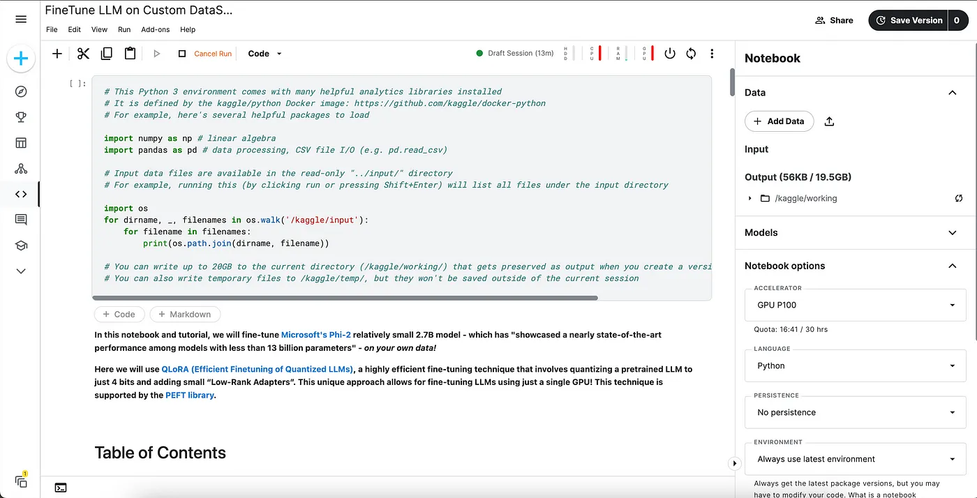 使用QLoRA在定制数据集上优化大型语言模型(LLM)。_