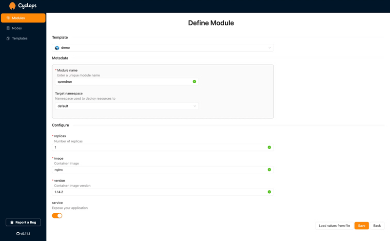 Cyclops 配置你的 Kubernetes 应用