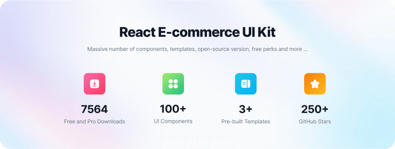 React E-commerce Components