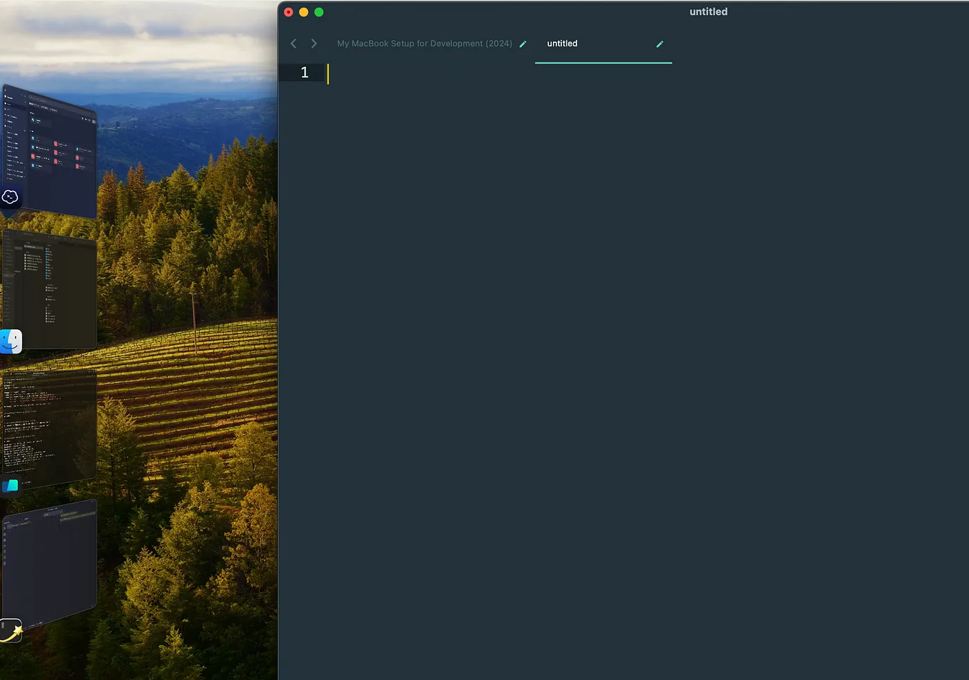 我的MacBook开发环境设置(2024)_