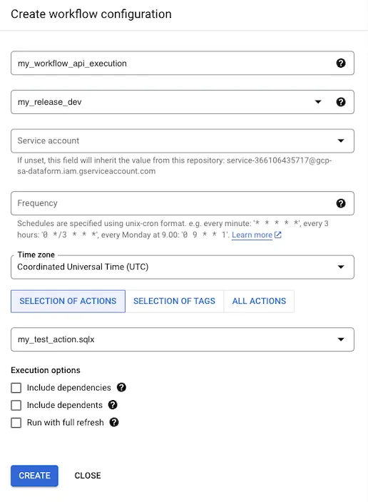 如何使用CloudFunctions运行Dataform工作流?_