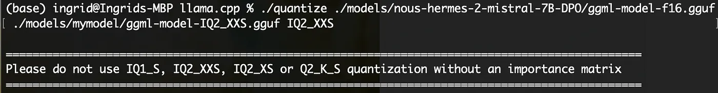 使用llama.cpp对大型语言模型(LLM)进行量化_