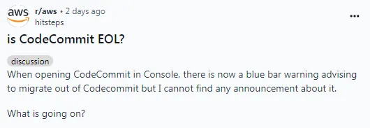 即将来临的中断:AWS悄悄终止了一些服务_