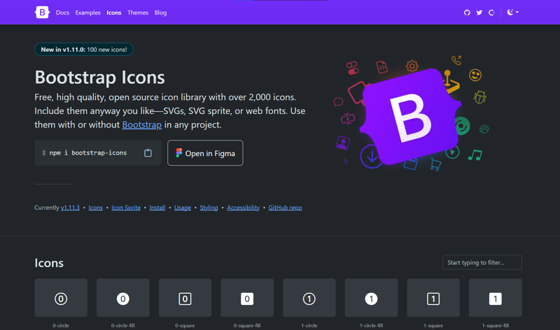 Bootstrap Icons