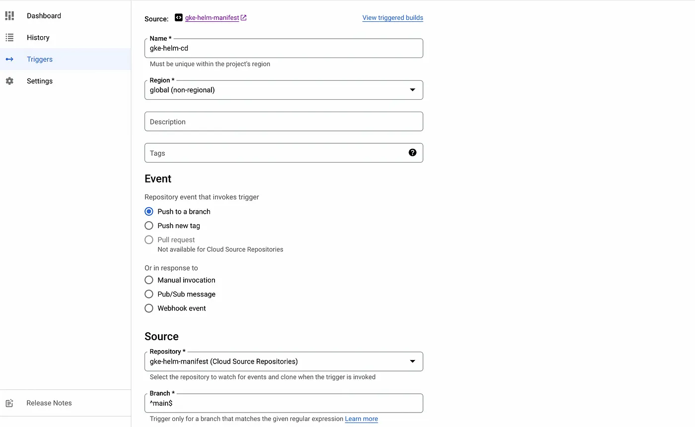 使用CloudBuild和Helm来自动化GoogleKubernetesEngine集群的部署_