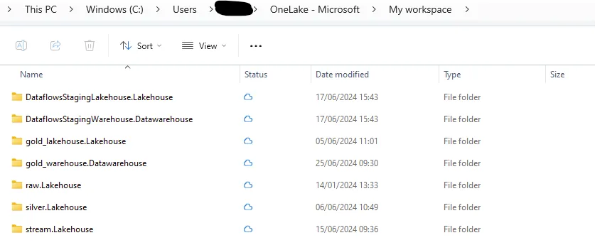 在MicrosoftFabric中的OneLake不借助Spark创建Delta表格_