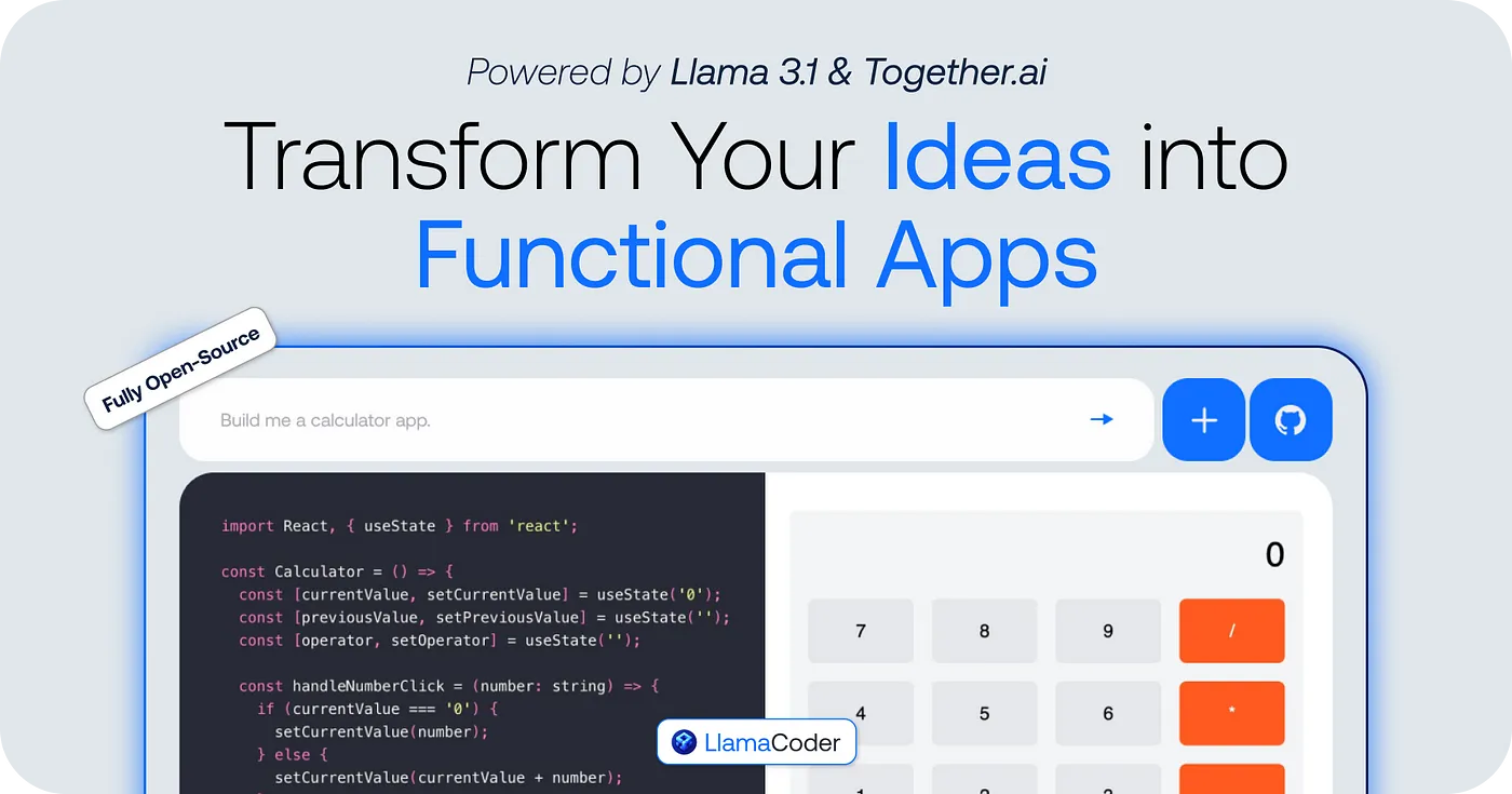 Llama Coder CODE GENERATION