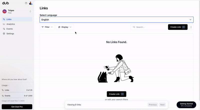 In App Translation with Tolgee