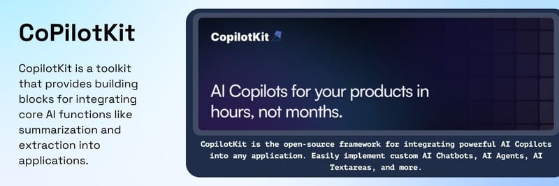 CopilotKit