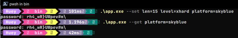 让我们用Go语言做一个真正能用的密码生成器吧_ 密码生成器示例(点击图片查看大图)