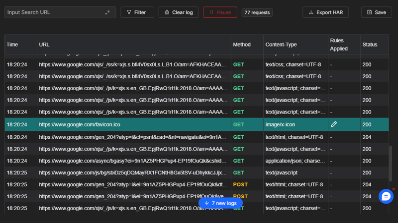 显示不同颜色的 API 模拟