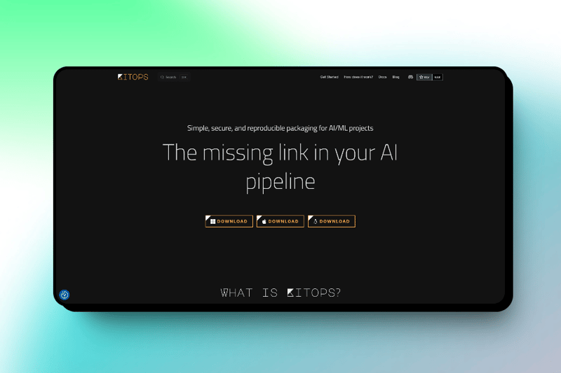 2025年前必看的五大开源项目_ KitOps
