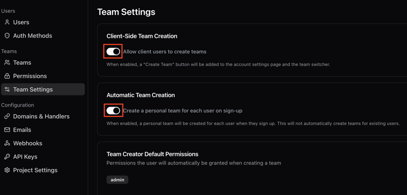 使用StackAuth团队功能和Next.js构建多租户应用:打造待办事项列表神器_ 团队设置