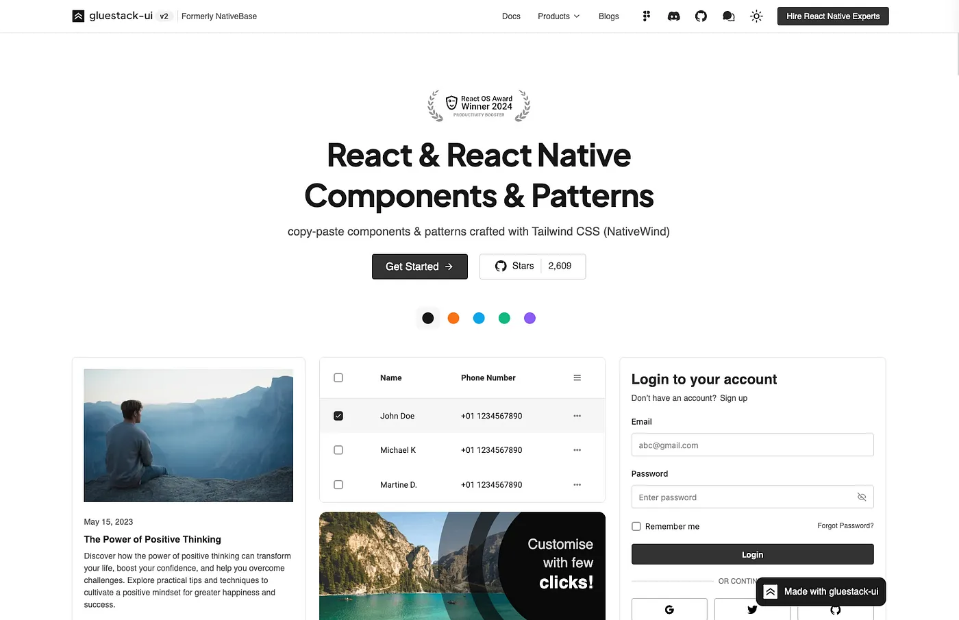 shadcn能用在ReactNative上吗?_