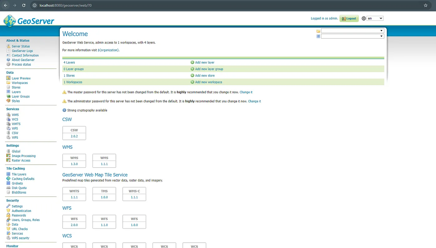 使用Docker配置GeoServer傻瓜指南2024_