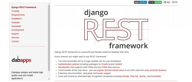 Django REST Framework