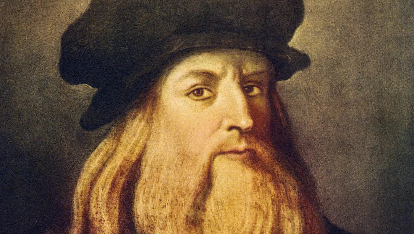 Portrait of Leonardo Da Vinci