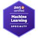 AWS Certified Machine Learning - Specialty Badge