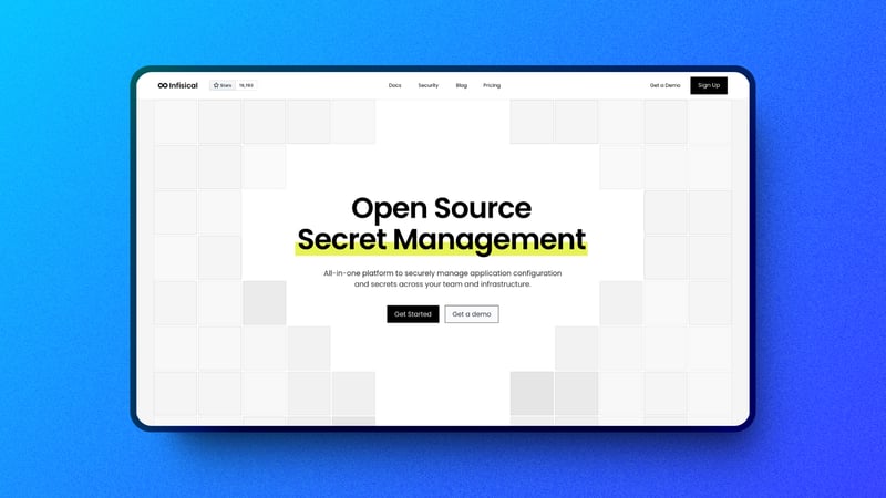 2025年让你开发更高效的7大工具_ Infisical