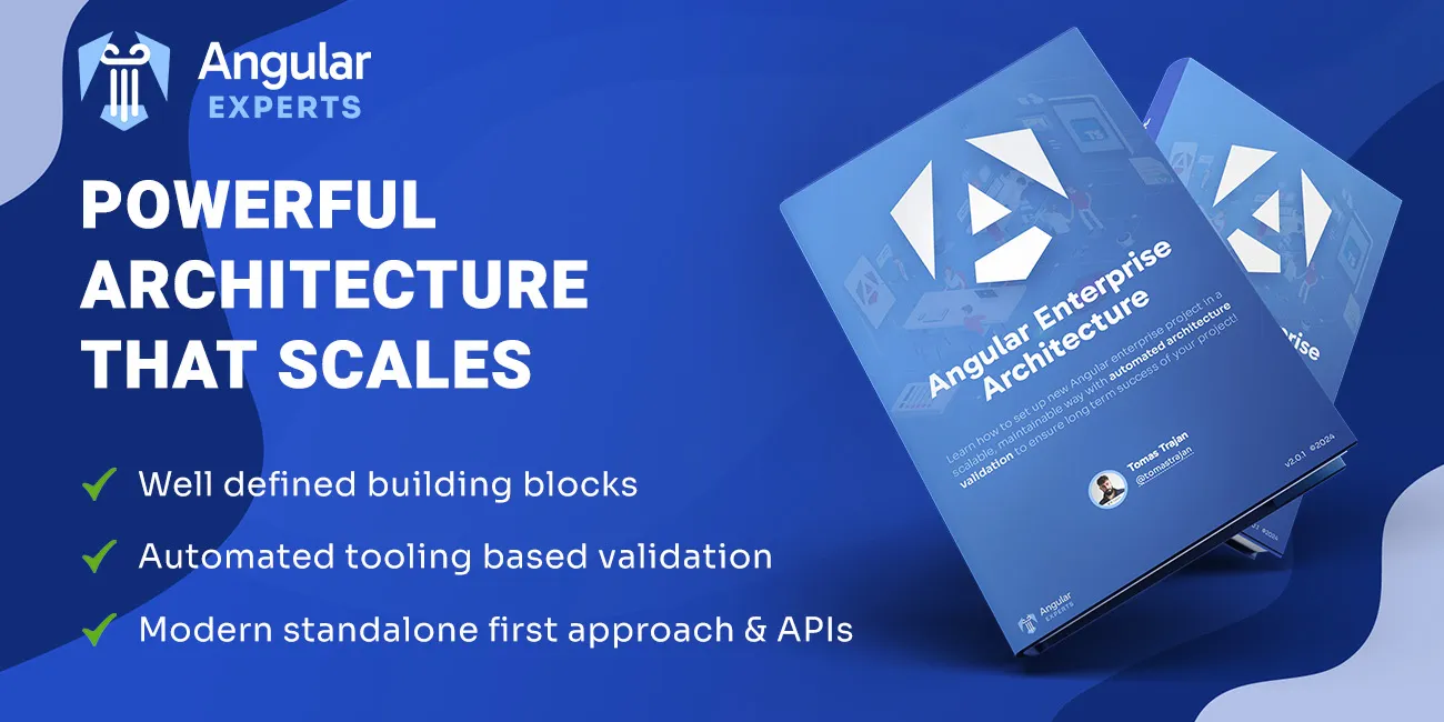 Angular Enterprise Archtecture Ebook