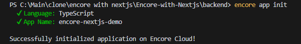 encore app 启动