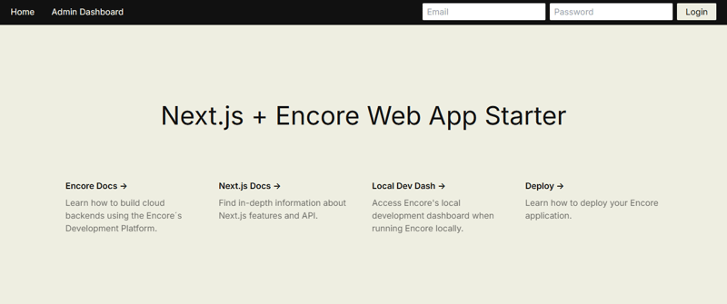 encore (再次,重复) 前端(Next.js)