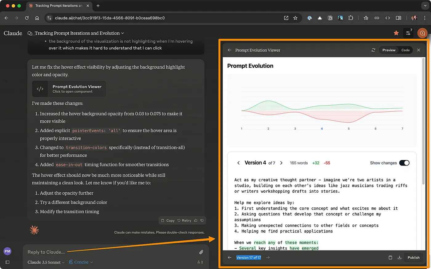 Anthropic’s Claude interface artifacts workflow