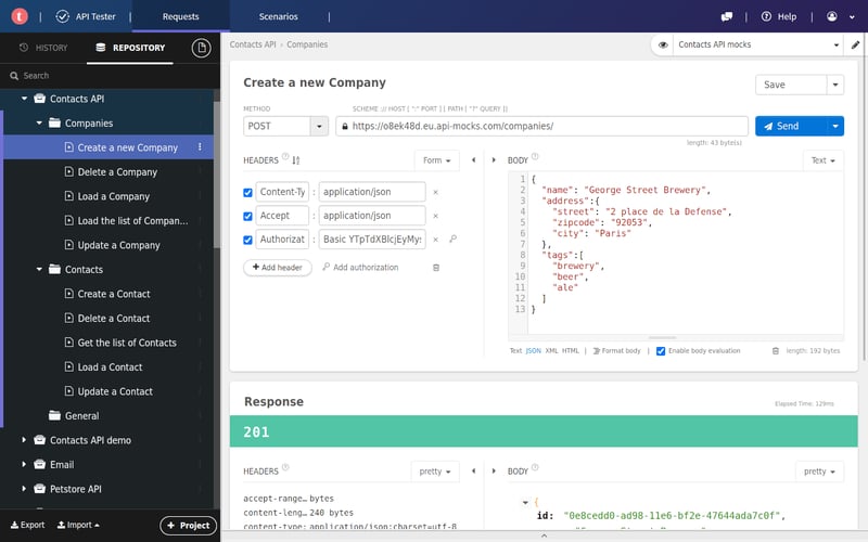 Talend API 测试器