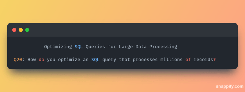 SQL 查询