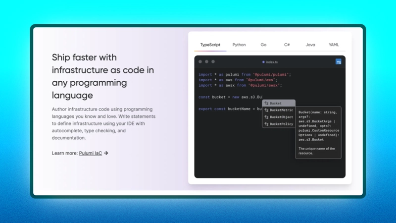 2025年无服务器和云原生开发者必备终极工具栈⚡️_ Pulumi 2