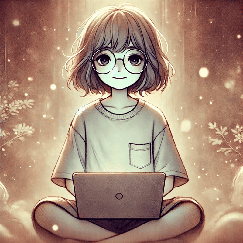 一个开心且对未来充满希望的女孩