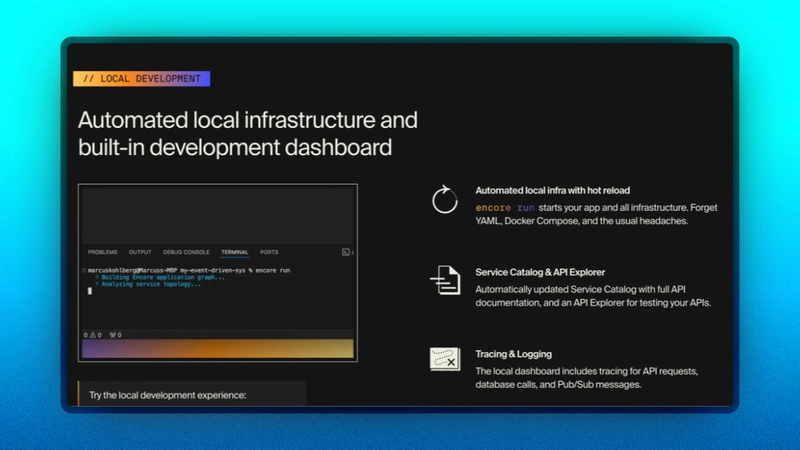 2025年无服务器和云原生开发者必备终极工具栈⚡️_ Encore 2