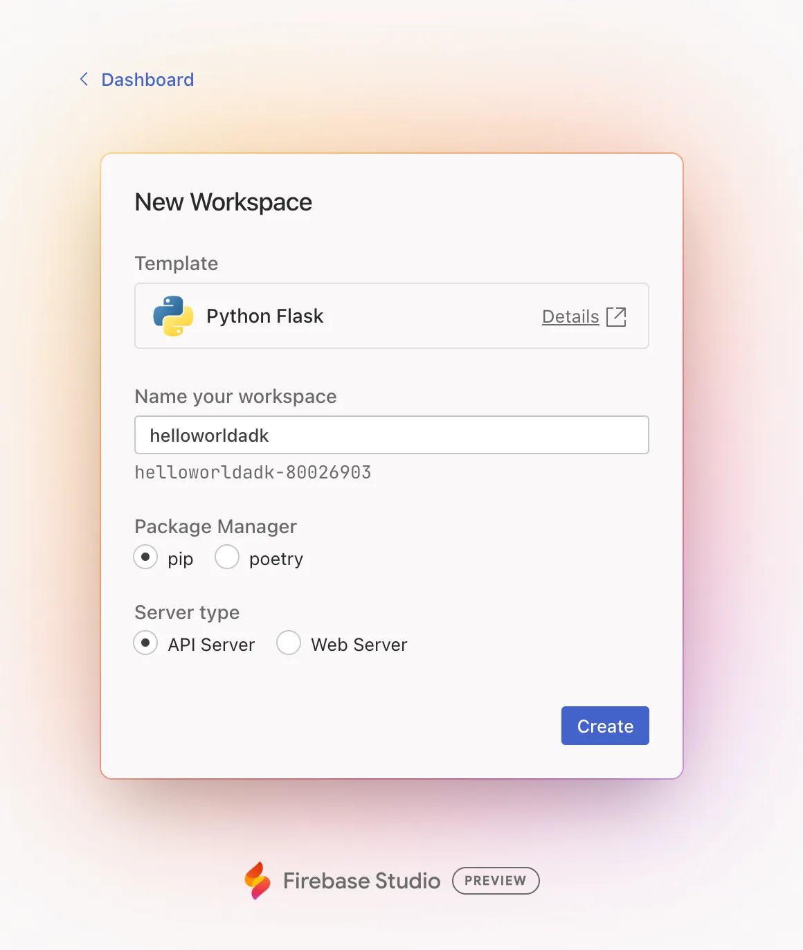 FirebaseStudio搭配GoogleAgent开发工具包(ADK)——轻松构建多AI应用的网络IDE教程_