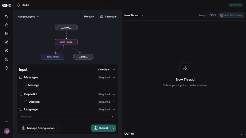 AI代理小白入门:30分钟搞定你的第一个智能助手!_ LangGraph工作室