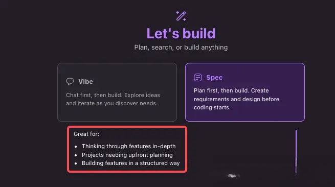告别Cursor!亚马逊AWS推出免费AI编程助手Kiro_ Spec模式