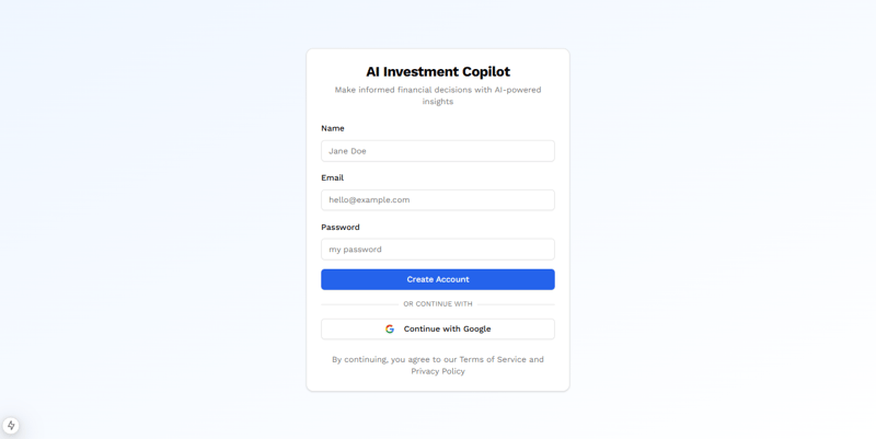 如何用开源工具打造一个智能财务助手🚀——基于MaybeFinance和CopilotKit的实战教程⎈_ 这是我们的注册页面 - 点击了解更多