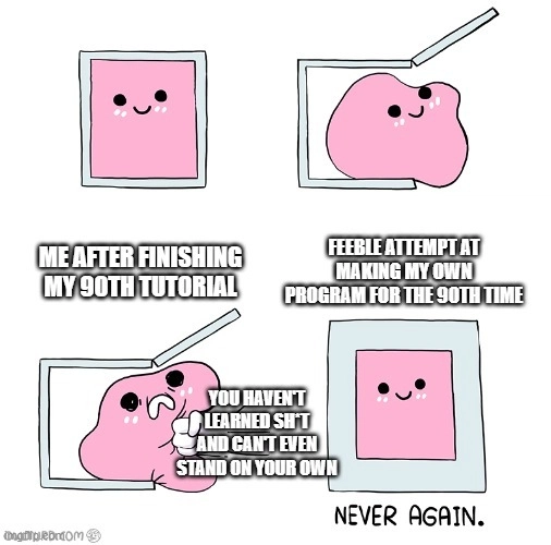 教程地狱 meme