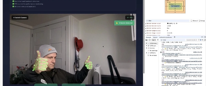 手势项目测试演示