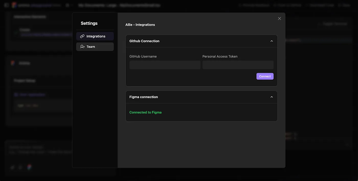 Figma设计一键迭代:AnimaPlayground的AI智能助手帮你轻松调整设计和代码_ Link GitHub repository with the Anima app to send code directly to your GitHub