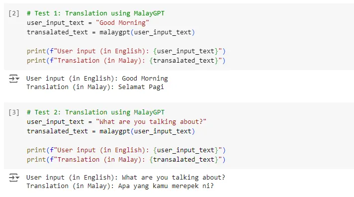 从零开始用PyTorch打造自己的大型语言模型(LLM),实现英文到马来语的翻译_