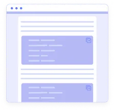 thumbnail wireframe of recipe page